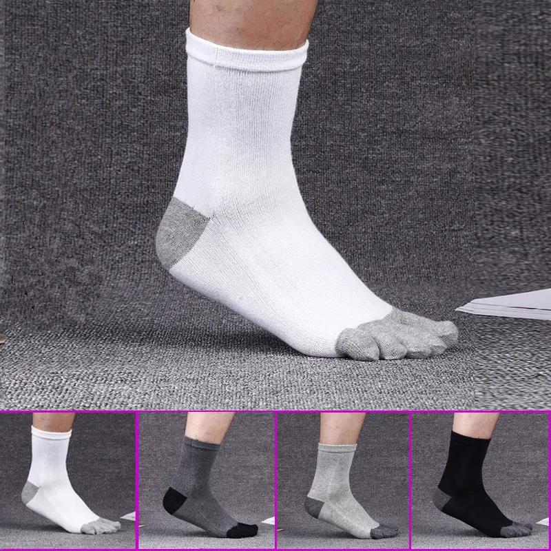 Autumn winter five fingers socks man Cotton long tube thickening exercise Thick socks Breathable deodorant antibacterial 5 pairs
Autumn winter five fingers socks man Cotton long tube thickening exercise Thick socks Breathable deodorant antibacterial 5 pairs