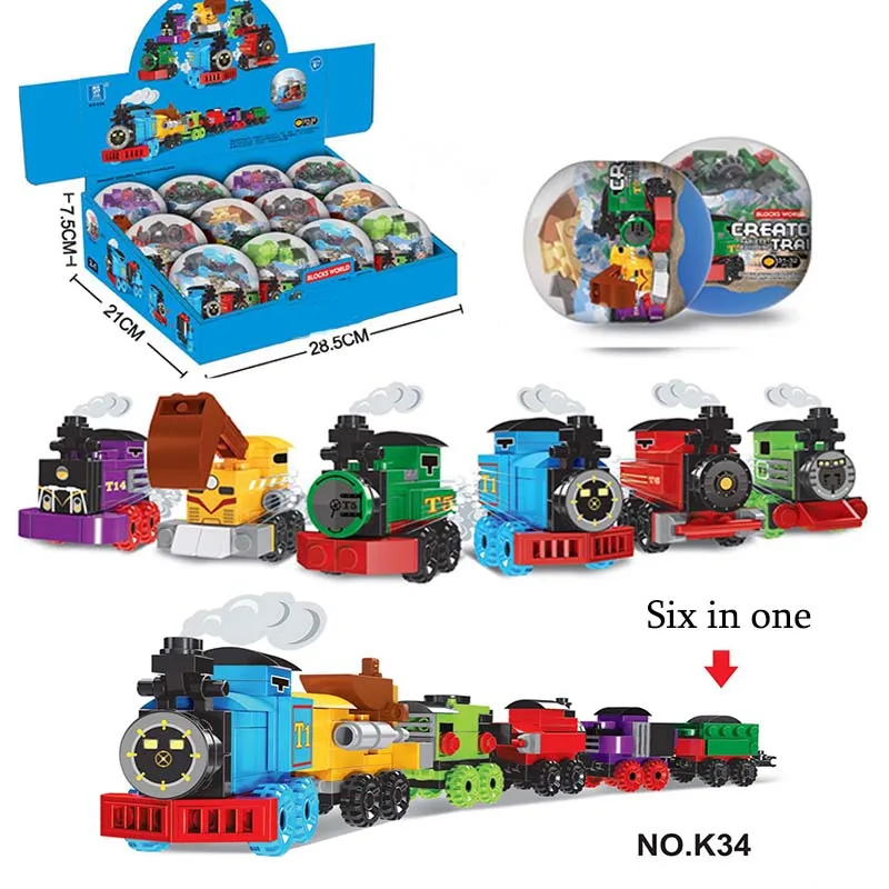 6pcs/lot Thomas train building blocks toy Compatible Legoeds friends city Girls DIY figures Bricks Educational Toys gift
6pcs/lot Thomas train building blocks toy Compatible Legoeds friends city Girls DIY figures Bricks Educational Toys gift