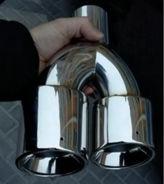 (Weld-on) Stainless Steel 1x2 Exhaust Tip Pipe End For Lexus IS200t (2" inlet,3.5"x2 outlet)
(Weld-on) Stainless Steel 1x2 Exhaust Tip Pipe End For Lexus IS200t (2" inlet,3.5"x2 outlet)