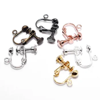 No Pierced Ear Clip Screw Earrings with Loop Hanger Connectors 4mm Ball Base DIY Earrings Jewelry Parts Accessories Findings
No Pierced Ear Clip Screw Earrings with Loop Hanger Connectors 4mm Ball Base DIY Earrings Jewelry Parts Accessories Findings