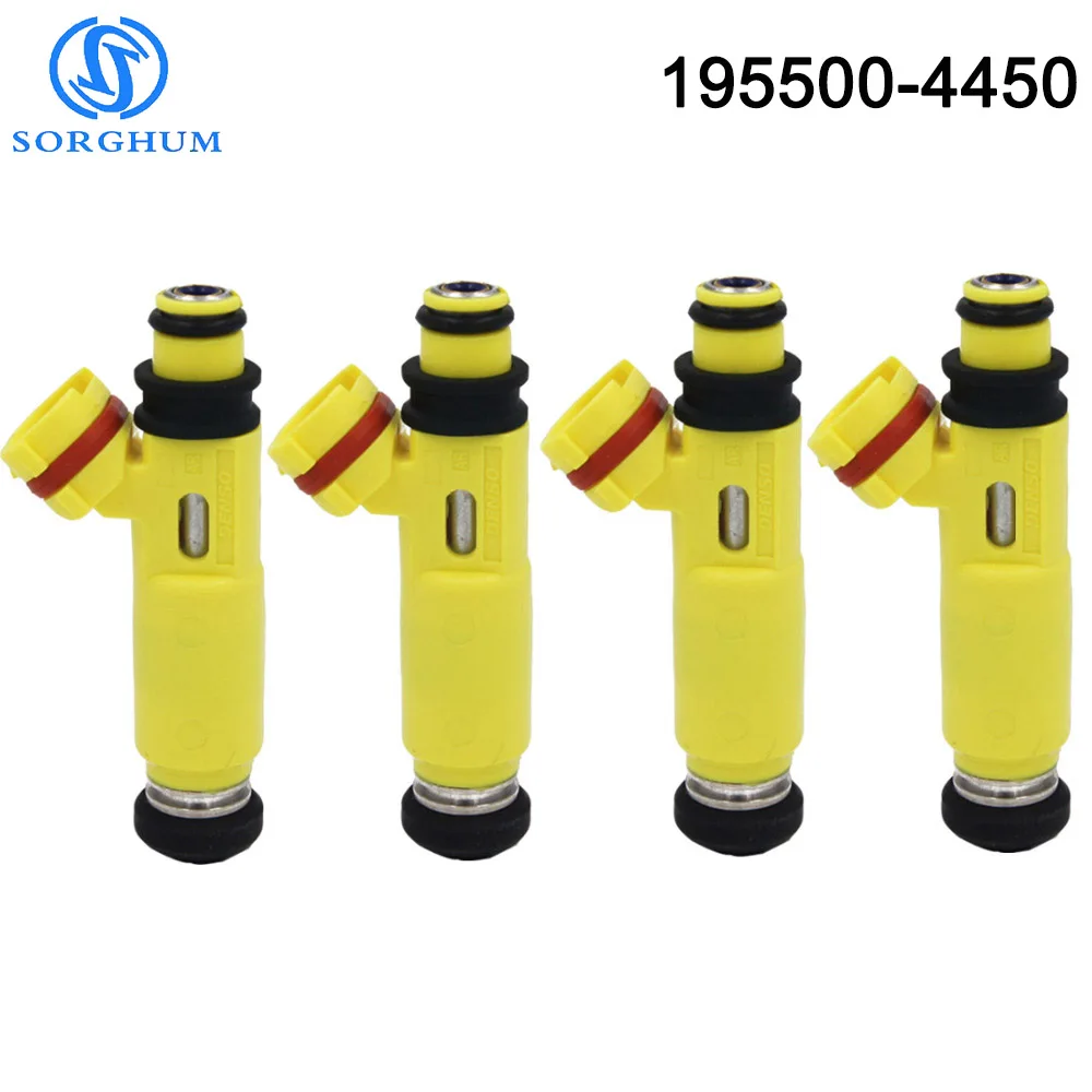 4pcs/lot 195500-4450 Yellow fuel injector High performance E85 fuel nozzle 1955004450 for 2004-2008 Mazda 297-0041 RX8 MX5
4pcs/lot 195500-4450 Yellow fuel injector High performance E85 fuel nozzle 1955004450 for 2004-2008 Mazda 297-0041 RX8 MX5