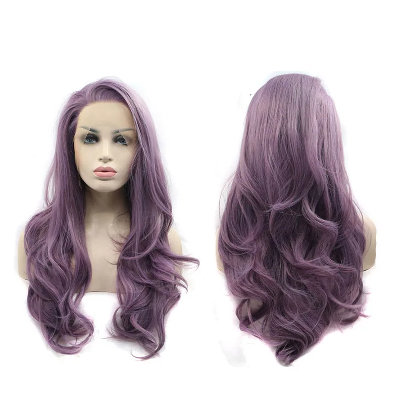 26 Inches Long Wavy Cosplay Wigs Mixed Color Fake Bangs Women Purple Wig Heat Resistant Synthetic Hair Tools Beauty #290734
26 Inches Long Wavy Cosplay Wigs Mixed Color Fake Bangs Women Purple Wig Heat Resistant Synthetic Hair Tools Beauty #290734