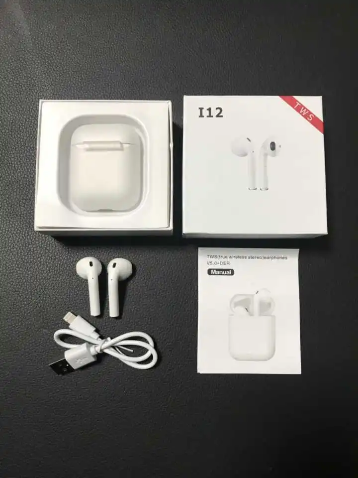 i12 TWS Pop Up Mini 1:1 Bluetooth 5.0 Headset Sports Sweatproof True Wireless Touch Earbuds call Earphones
i12 TWS Pop Up Mini 1:1 Bluetooth 5.0 Headset Sports Sweatproof True Wireless Touch Earbuds call Earphones
