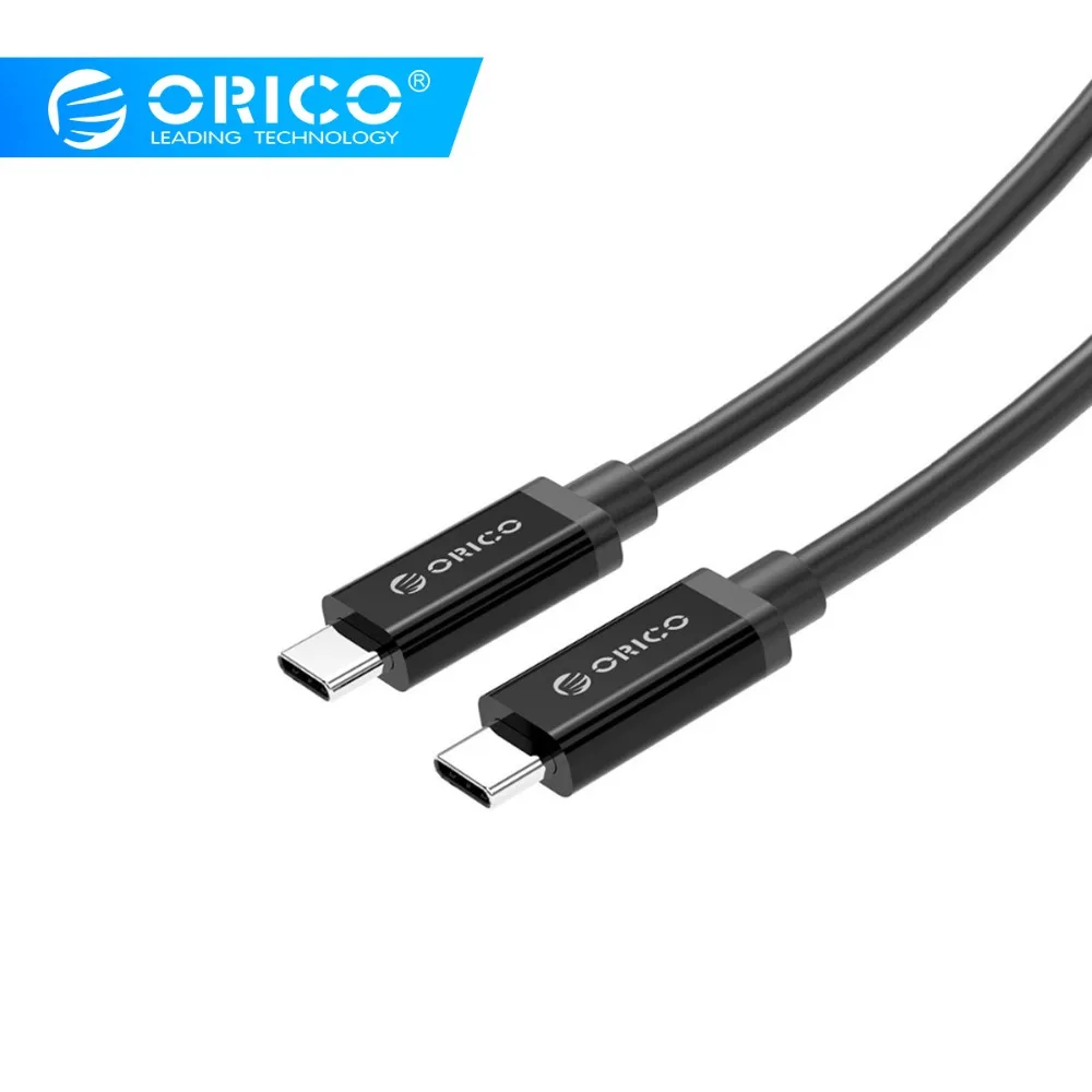 Кабель ORICO 10 Гбит/с USB 3 1 type C to для MacBook Pro быстрая зарядка кабель быстрой зарядки