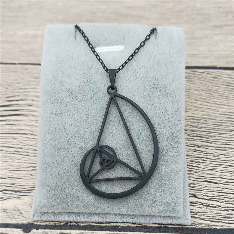 New Spiral with Triangle Necklace Fibonacci Pendant Ratio Psychology Necklace Science Biology Jewelry For Women
New Spiral with Triangle Necklace Fibonacci Pendant Ratio Psychology Necklace Science Biology Jewelry For Women