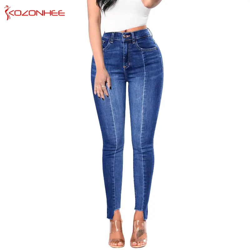 Holes Stretch Side Stripe Jeans For Women With High Waist skinny Jeans Trousers For Women's Torn Jeans Large Size
Holes Stretch Side Stripe Jeans For Women With High Waist skinny Jeans Trousers For Women's Torn Jeans Large Size