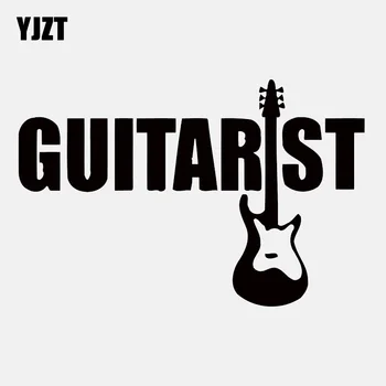 YJZT 13.4CM*8.8CM Guitar Guitarist Rock Rock`n`Roll Music Vinly Black/Silver Car Sticker C22-0606
YJZT 13.4CM*8.8CM Guitar Guitarist Rock Rock`n`Roll Music Vinly Black/Silver Car Sticker C22-0606