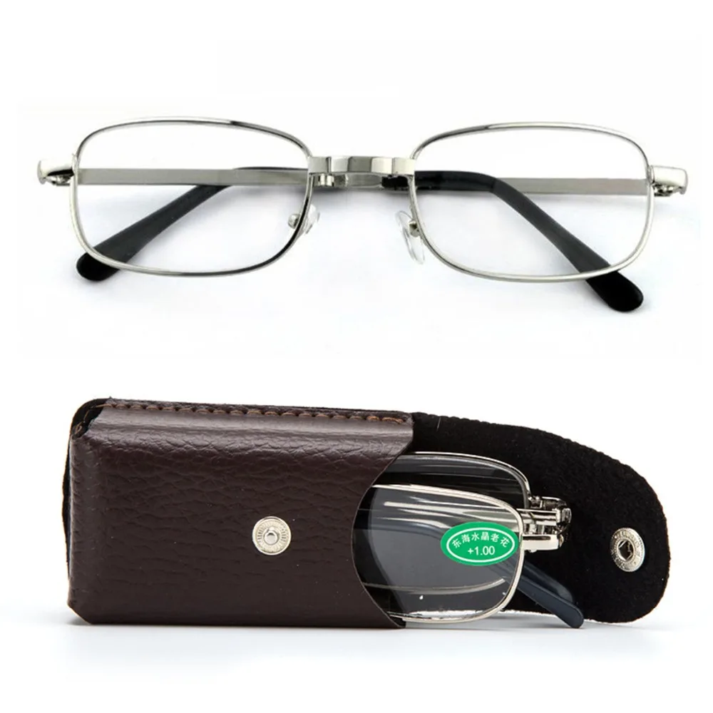 New Unisex women men 1PC Folding Metal Reading Presbyopic Small Glasses With Original Box 100 150 200 250 300
New Unisex women men 1PC Folding Metal Reading Presbyopic Small Glasses With Original Box 100 150 200 250 300