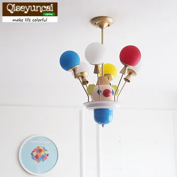 Qiseyuncai Nordic clown balloon children's room led ceiling lamp modern minimalist boy girl bedroom creative light free shipping
Qiseyuncai Nordic clown balloon children's room led ceiling lamp modern minimalist boy girl bedroom creative light free shipping