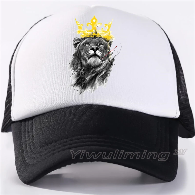 New Summer Trucker Caps king of lion Cool Summer Black Adult Cool Baseball Mesh Net Trucker Caps Hat for Men Adjustable
New Summer Trucker Caps king of lion Cool Summer Black Adult Cool Baseball Mesh Net Trucker Caps Hat for Men Adjustable