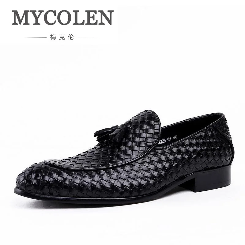 MYCOLEN Men Flats Slip On Red Black Tassel Woven Leather Shoes Men Brand Moccasins Shoes Men Loafers Zapatos Cuero Hombre
MYCOLEN Men Flats Slip On Red Black Tassel Woven Leather Shoes Men Brand Moccasins Shoes Men Loafers Zapatos Cuero Hombre