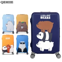 Fashion Brand Luggage Protection Cover Cartoon Trolley Case Dustproof Elastic Cover Travel Accessories For 18-32 Inch Suitcase image
