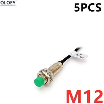 5pcs M12-4N1 Inductive Proximity Switch Two-wire Three-wire Induction Metal Object Effective Distance 4mm M12
5pcs M12-4N1 Inductive Proximity Switch Two-wire Three-wire Induction Metal Object Effective Distance 4mm M12