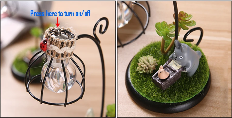 My Neighbor Totoro Iron LED Night Light3 (3)