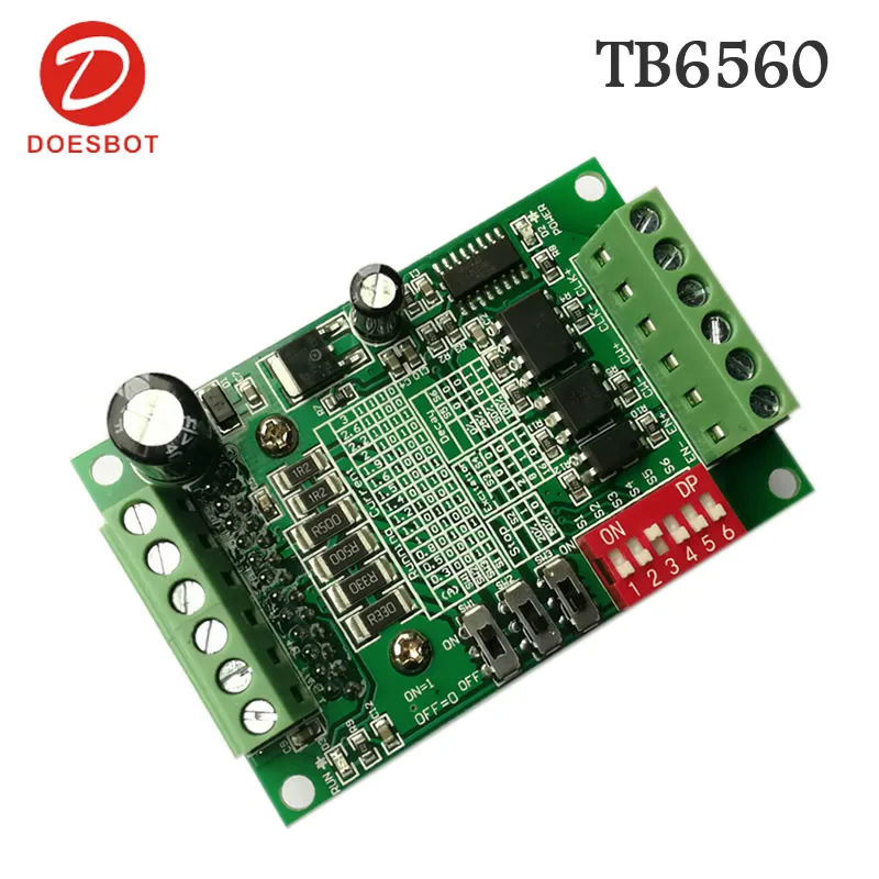 TB6560 3A Stepper Motor Driver Stepper Motor Driver Board Single Axis Drive Controller Current Adjustabl
TB6560 3A Stepper Motor Driver Stepper Motor Driver Board Single Axis Drive Controller Current Adjustabl