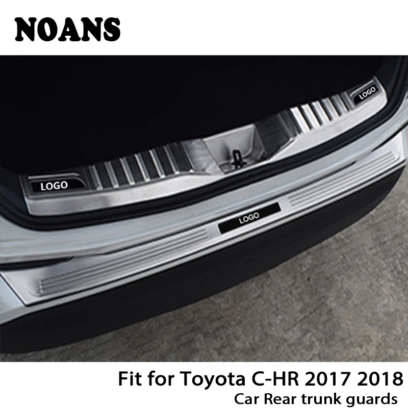 NOANS For Toyota C-HR CHR CH R 2017 2018 Auto Car Rear Trunk Door Bumper Anti Scratch Strips Stainless Steel Accessories
NOANS For Toyota C-HR CHR CH R 2017 2018 Auto Car Rear Trunk Door Bumper Anti Scratch Strips Stainless Steel Accessories