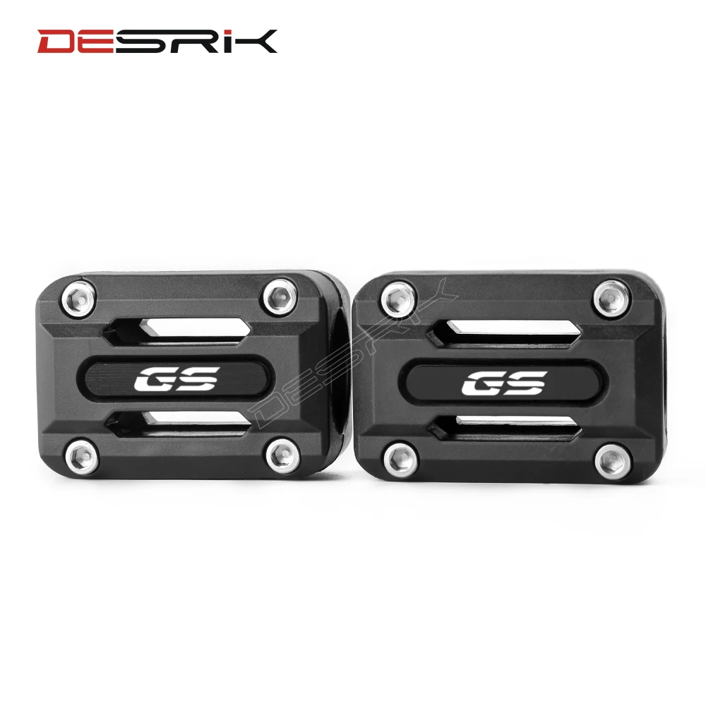 DESRIK Pairs Motorcycle Engine Guard Bumper Protection Decorative Block Crash Bar For BMW R1200GS LC R1200 GS ADV F700GS F800GS
DESRIK Pairs Motorcycle Engine Guard Bumper Protection Decorative Block Crash Bar For BMW R1200GS LC R1200 GS ADV F700GS F800GS
