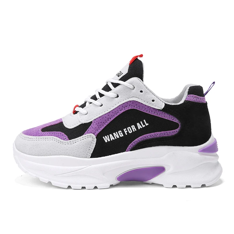 2018 Shoes purple White Shoe Women Fashion Brand Retro Platform Sneaker Lady Autumn Winter footwear Breathable chaussure Soft
2018 Shoes purple White Shoe Women Fashion Brand Retro Platform Sneaker Lady Autumn Winter footwear Breathable chaussure Soft