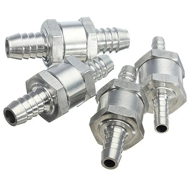 4pcs 6/8/10/12mm 4 Size Valves Aluminium Alloy Fuel Non Return Check Valve One Way Fit Carburettor new
4pcs 6/8/10/12mm 4 Size Valves Aluminium Alloy Fuel Non Return Check Valve One Way Fit Carburettor new