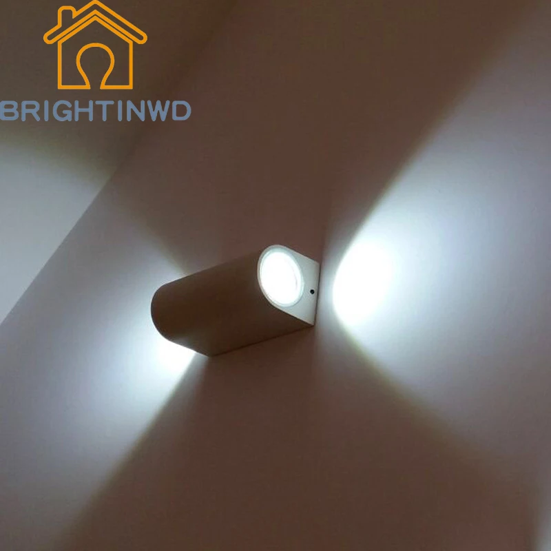 BRIGHTINWD 5W/10W Modern Elliptical Wall Lamp Outdoor LED Waterproof Aluminum Double Top Up And Down Luminous LED Aisle Sun Lamp
BRIGHTINWD 5W/10W Modern Elliptical Wall Lamp Outdoor LED Waterproof Aluminum Double Top Up And Down Luminous LED Aisle Sun Lamp