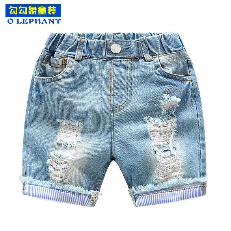 Cool Broken Hole Denim pants for a boy Summer Cotton Solid Knee length short boys pants 2 to 6 Years Ripped Jeans boy clothes
Cool Broken Hole Denim pants for a boy Summer Cotton Solid Knee length short boys pants 2 to 6 Years Ripped Jeans boy clothes