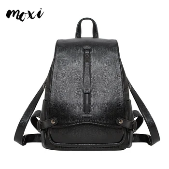 MOXI Women Backpack Genuine Leather School Backpacks For Teenage Girls Real Cowskin Shoulder Bag Large Capacity Travel Bags Lady
MOXI Women Backpack Genuine Leather School Backpacks For Teenage Girls Real Cowskin Shoulder Bag Large Capacity Travel Bags Lady