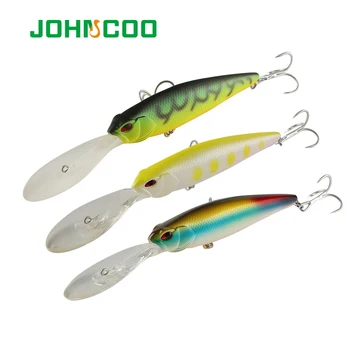 JOHNCOO Fishing Lure Hard Bait Minnow 95mm 18g Artificial Baits Fishing Wobbler Dive 3m Pike Bass Fishing
JOHNCOO Fishing Lure Hard Bait Minnow 95mm 18g Artificial Baits Fishing Wobbler Dive 3m Pike Bass Fishing