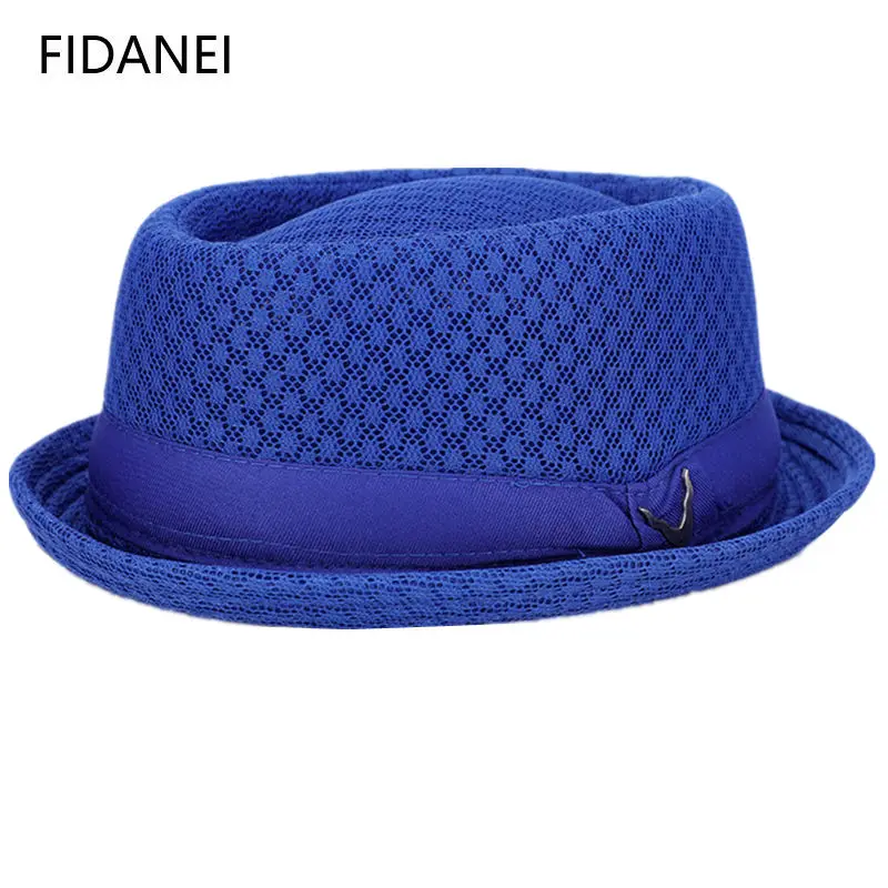 New Unisex Solid Breathable Mesh Summer Hats Men Women Fedoras Flat Top Jazz Hat Sun Hats Chapeau Beach Travel Sunscreen Hat
New Unisex Solid Breathable Mesh Summer Hats Men Women Fedoras Flat Top Jazz Hat Sun Hats Chapeau Beach Travel Sunscreen Hat