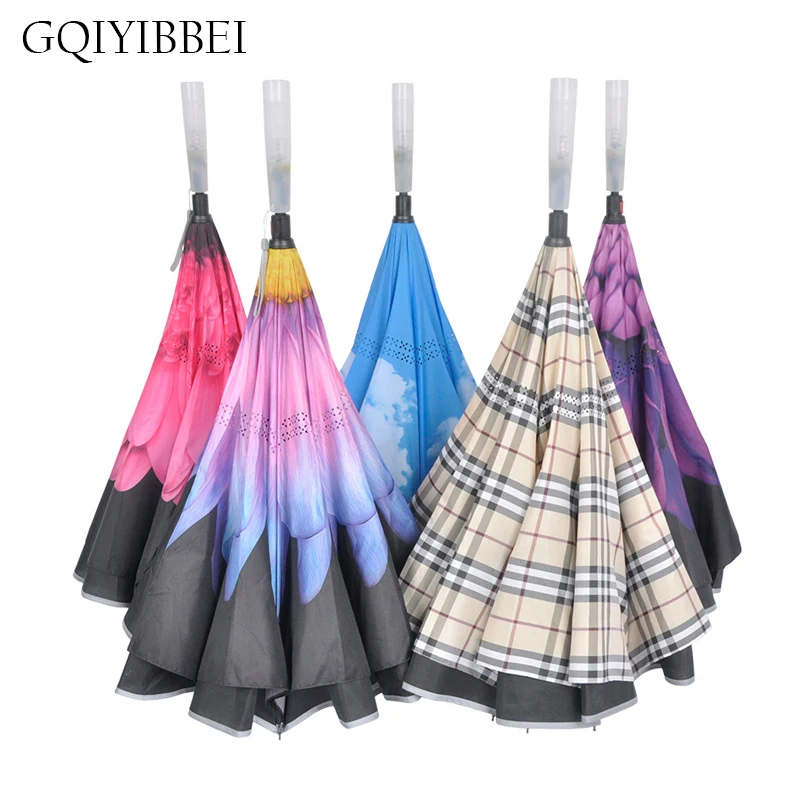 GQIYIBBEI 2018 New Creative LED Warning Reversing Travel Inverted Umbrella Wind Flashlight Night Security Gift SOS Umbrella
GQIYIBBEI 2018 New Creative LED Warning Reversing Travel Inverted Umbrella Wind Flashlight Night Security Gift SOS Umbrella
