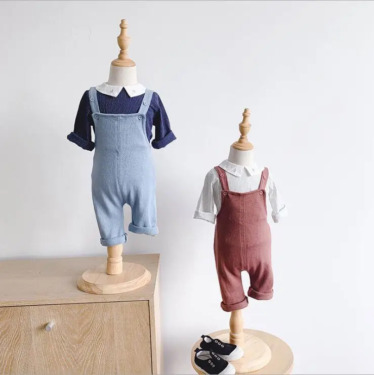 2019 Wholesale New Toldder Girls 2 Pcs Set Striped Blouse+Overalls Aitimn Cotton Girls Suits 0-5t PV612
2019 Wholesale New Toldder Girls 2 Pcs Set Striped Blouse+Overalls Aitimn Cotton Girls Suits 0-5t PV612