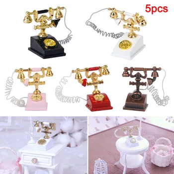 5Pcs Miniature Retro Mobile Phone Decor Vivid Toy Model for 1:12/1: 6 Doll House S7JN
5Pcs Miniature Retro Mobile Phone Decor Vivid Toy Model for 1:12/1: 6 Doll House S7JN