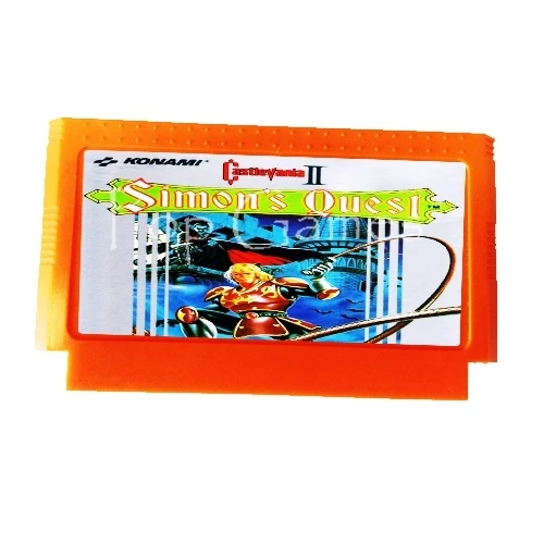 Castlevania II Simon's Quest 60 Pins Game Cartridge for 8 Bit Game Console Drop Shipping
Castlevania II Simon's Quest 60 Pins Game Cartridge for 8 Bit Game Console Drop Shipping