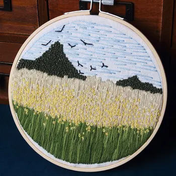 DIY Ribbons Embroidery Kits for Beginner Needlework Practice Kits Cross Stitch Wall Painting Art Home Decoration Meet Sets
DIY Ribbons Embroidery Kits for Beginner Needlework Practice Kits Cross Stitch Wall Painting Art Home Decoration Meet Sets
