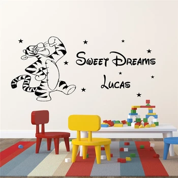 Winnie the Pooh Nursery Wall Stickers Tigger Baby Bedroom Decals Pesonalised Name Wall Sticker Removable Wall Vinyl Sticker D181
Winnie the Pooh Nursery Wall Stickers Tigger Baby Bedroom Decals Pesonalised Name Wall Sticker Removable Wall Vinyl Sticker D181