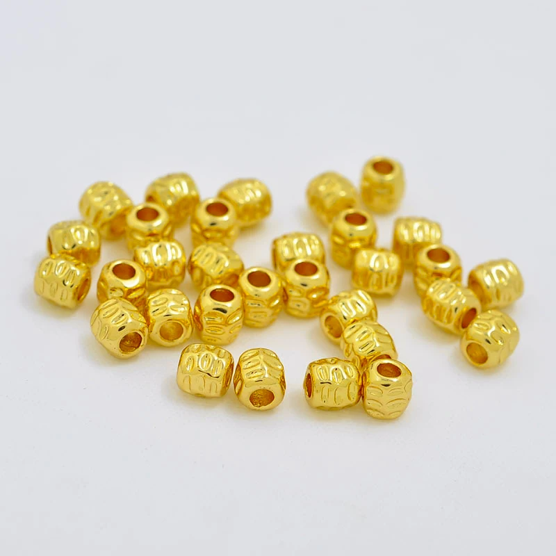 10pcs 5mm 24k Plated Keep Color Round Beads for Costume Jewelry Findings Bracelet Necklace Charm Accessories For Jewelry
10pcs 5mm 24k Plated Keep Color Round Beads for Costume Jewelry Findings Bracelet Necklace Charm Accessories For Jewelry