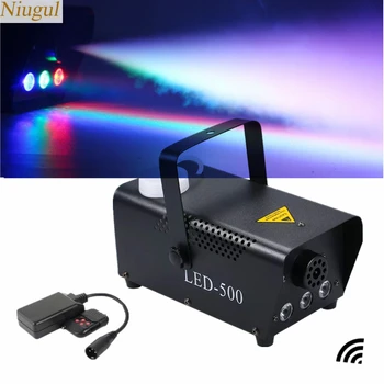Mini LED RGB Wireless 500W Fog Machine Smoke Mist Machine Stage Effect Disco DJ Party Christmas With Remote Control LED Fogger
Mini LED RGB Wireless 500W Fog Machine Smoke Mist Machine Stage Effect Disco DJ Party Christmas With Remote Control LED Fogger
