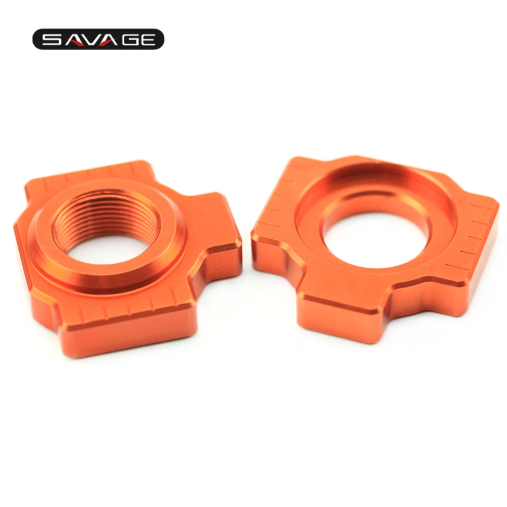 Axle Blocks Chain Adjuster For KTM 790 DUKE ADV 690 ENDURO R//SMC R 2018-2020