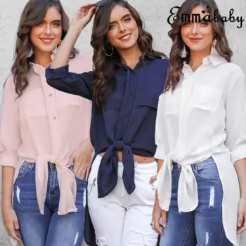 2018 New Fashion Hot Sexy Charming Womens Ladies Long Sleeve Split Long Top Blouse Button Up Size S-XL
2018 New Fashion Hot Sexy Charming Womens Ladies Long Sleeve Split Long Top Blouse Button Up Size S-XL