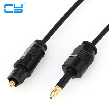 3.5mm Mini Toslink To Toslink Cable Digital Optical Audio connector adapter Cable OD2.2mm 1m 1.5m 2m 3m 3ft 5t 6ft 10ft
3.5mm Mini Toslink To Toslink Cable Digital Optical Audio connector adapter Cable OD2.2mm 1m 1.5m 2m 3m 3ft 5t 6ft 10ft