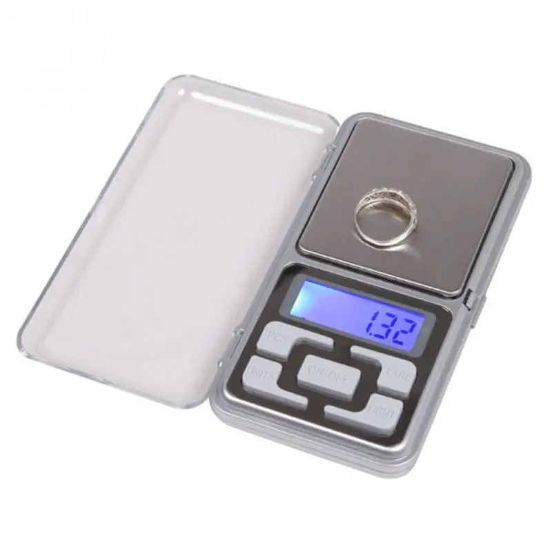 High Precision Small LCD Display Jewelry Balance Scale Gem Weight Scale Balance Precision Electronic Pockets Scales 0.1G/500 G
High Precision Small LCD Display Jewelry Balance Scale Gem Weight Scale Balance Precision Electronic Pockets Scales 0.1G/500 G