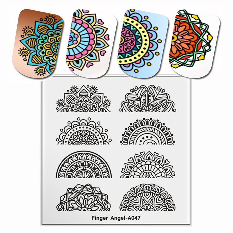 Finger Angel 1PCS NEW Style Nail Art Stamping Plates+White Plates Holder Image Plate French Geometric Printing Template
Finger Angel 1PCS NEW Style Nail Art Stamping Plates+White Plates Holder Image Plate French Geometric Printing Template