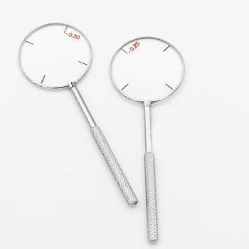 2Pcs Round Optical Cross Cylinder Lens Tool Optical Instruments Diopters 0.25/0.5
2Pcs Round Optical Cross Cylinder Lens Tool Optical Instruments Diopters 0.25/0.5