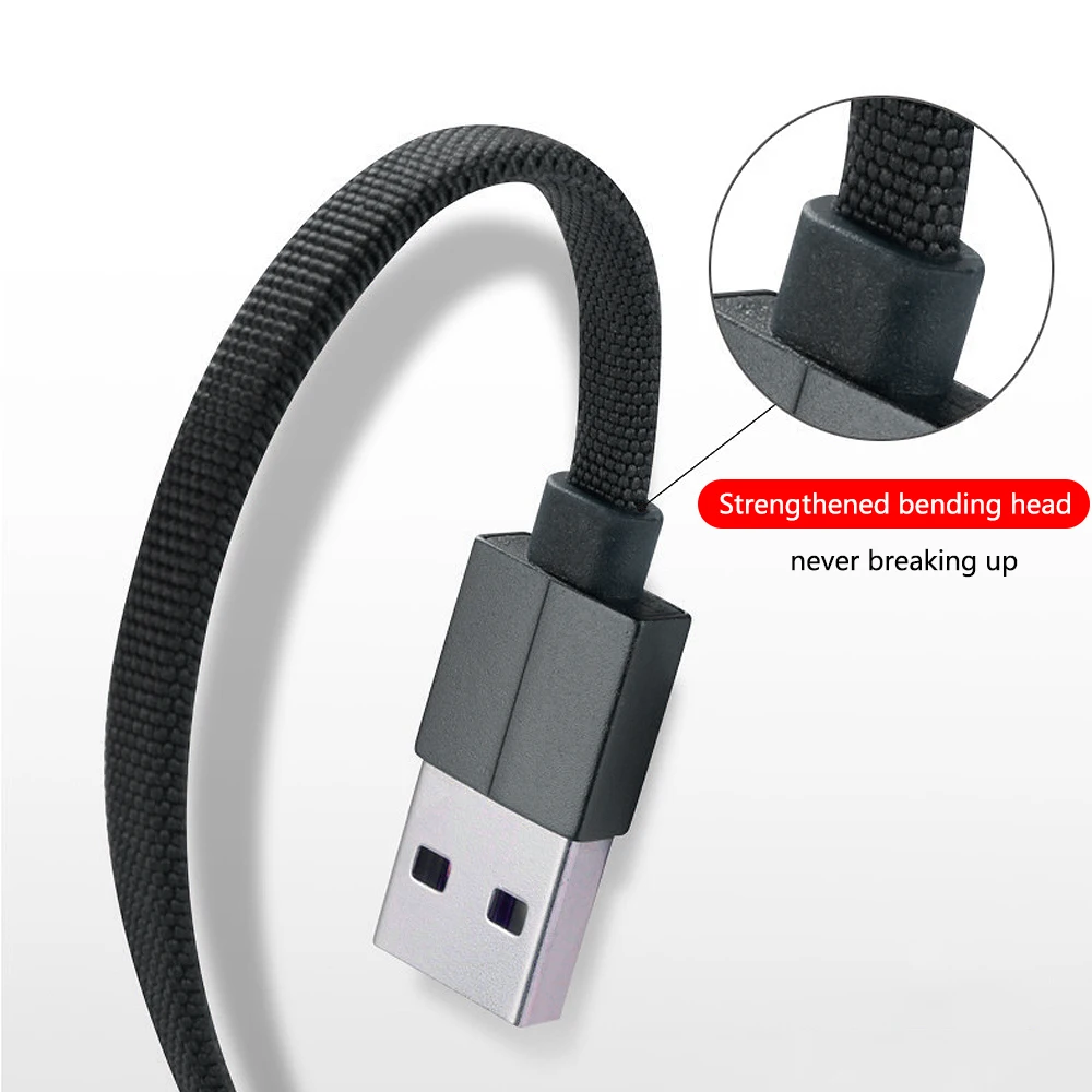 FBYEG Quick Charge 3A USB Type C кабели микро провод для Samsung iPhone кабель синхронизации данных