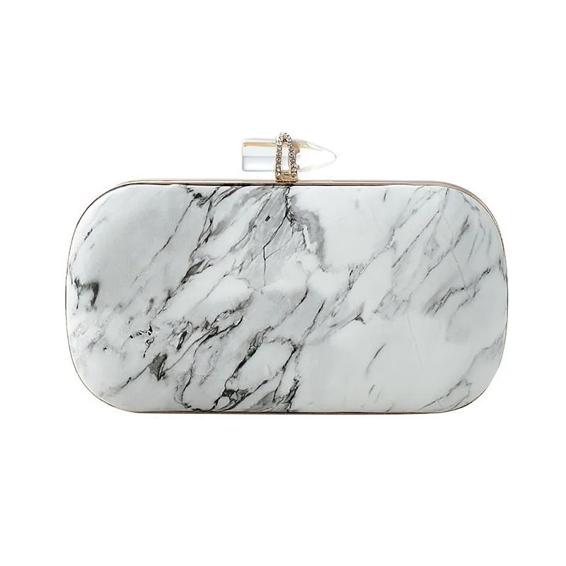 New Fashion Clutch Box White Marble Ink Print PU Evening Bag for Women Chain Bag Ladies Shoulder Bag
New Fashion Clutch Box White Marble Ink Print PU Evening Bag for Women Chain Bag Ladies Shoulder Bag