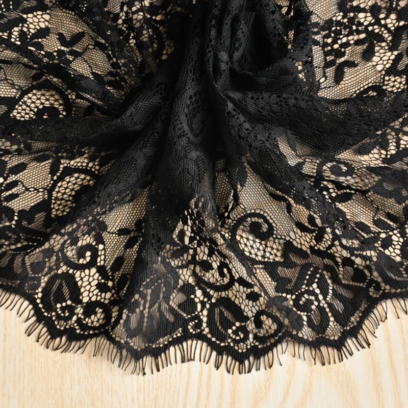 Black White Eyelash Lace 3M Sewing Embroidered Hollow Sexy Lace Clothing Accessories Water Soluble Manual DIY Craft Mesh Lace
Black White Eyelash Lace 3M Sewing Embroidered Hollow Sexy Lace Clothing Accessories Water Soluble Manual DIY Craft Mesh Lace