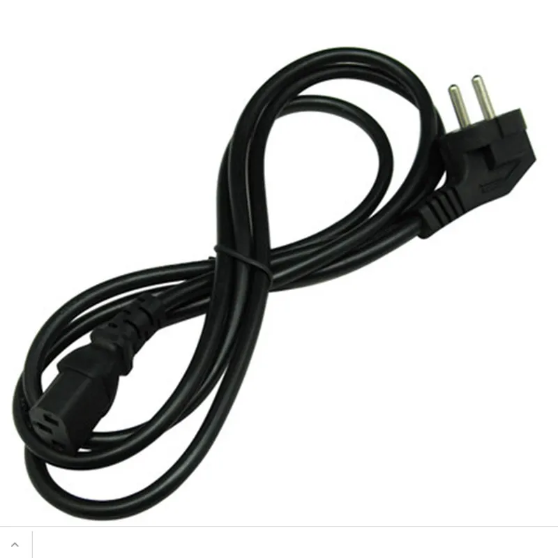 100pcs 2 Prong European Power Cord EU Euro Plug IEC C13 Power Extension Cable 1.5m 5ft For Desktop PC Computer Monitor Printer
100pcs 2 Prong European Power Cord EU Euro Plug IEC C13 Power Extension Cable 1.5m 5ft For Desktop PC Computer Monitor Printer