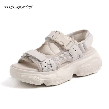 VIISENANTIN 2019 New Summer Fashion Magic Stickers Roma Sandals Female Ins Tide Wide Feet Sponge Cake Thick Bottom Leisure Shoe
VIISENANTIN 2019 New Summer Fashion Magic Stickers Roma Sandals Female Ins Tide Wide Feet Sponge Cake Thick Bottom Leisure Shoe
