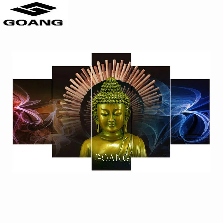 GOANG DIY Diamond Painting Cross Stitch 5D Diamond Embroidery Full Diamond Mosaic Needlework Buddha 5pcs/set L023
GOANG DIY Diamond Painting Cross Stitch 5D Diamond Embroidery Full Diamond Mosaic Needlework Buddha 5pcs/set L023