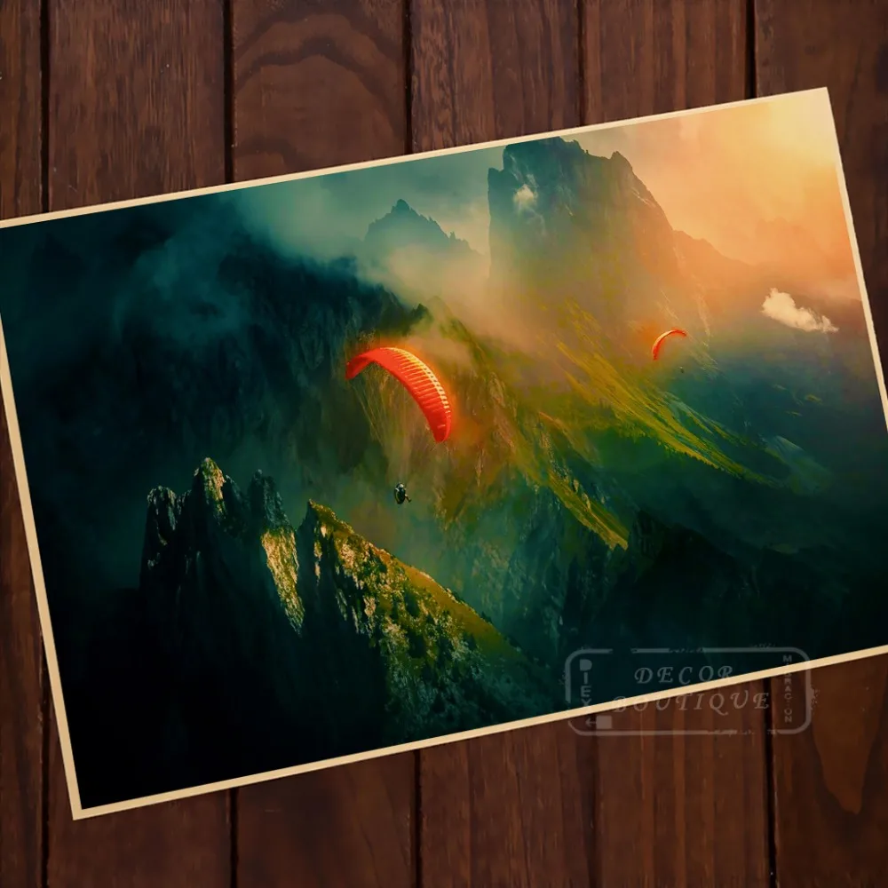 Limit Mountain Paraglider Landscape view Memory Vintage Retro Canvas Frame Poster DIY Wall Home Posters Home Decor Gift
Limit Mountain Paraglider Landscape view Memory Vintage Retro Canvas Frame Poster DIY Wall Home Posters Home Decor Gift