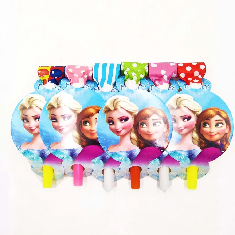 6pcs/bag KIDS Girl Anna And Elsas Girls Party Supplies Blowouts Kid Birthday Celebration Noise Gifts Cartoon Decoration Set
6pcs/bag KIDS Girl Anna And Elsas Girls Party Supplies Blowouts Kid Birthday Celebration Noise Gifts Cartoon Decoration Set